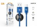 ALIGATOR PREMIUM Datový kabel 2A, USB-C modrá