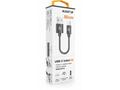 ALIGATOR PREMIUM 2A kabel, 50cm USB-C, černý