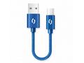 ALIGATOR PREMIUM 2A kabel, 50cm USB-C, modrá