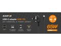 Aligator Power Delivery 65W USB-C adaptér