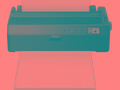 Epson, LQ-2090IIN, Tisk, Jehl, Role, LAN, USB