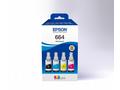 Epson EcoTank 664 - 4-balení - černá, purpurová, a