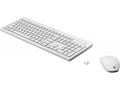 HP 230 Wireless Mouse and Keyboard Combo (White) C
