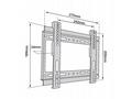 TB TV wall mount TB-250 up to 42", 40kg max VESA 2