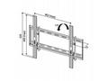 TB TV wall mount TB-451 up to 65", 40kg max VESA 4