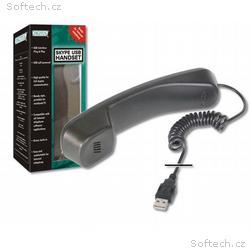 DIGITUS USB telefonní set, sluchátko pro Skype, IC