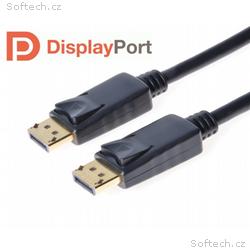 PremiumCord DisplayPort 1.2 přípojný kabel M, M, z