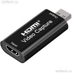 HDMI capture, grabber pro záznam A, V signálu do P