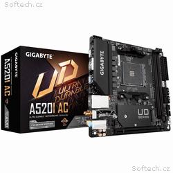 GIGABYTE A520I AC, AM4, MITX