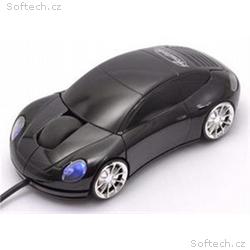 ACUTAKE Extreme Racing Mouse BK2 (BLACK) 1000dpi