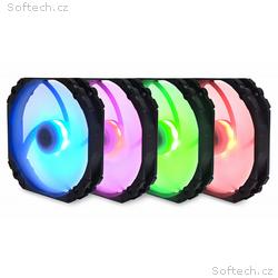 SCYTHE KF1425FD18R-P Kaze Flex 140 mm Round RGB PW