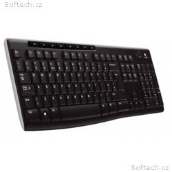 Logitech K270, Bezdrátová Bluetooth, US-Layout, Če