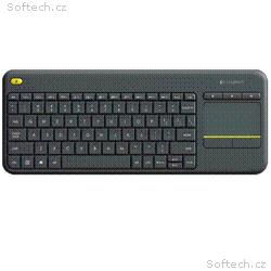 Logitech K400 plus, Bezdrátová USB, CZ-SK layout, 