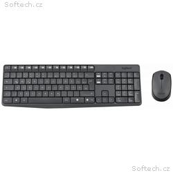 bezdrátový set Logitech Wireless Desktop MK235, CZ
