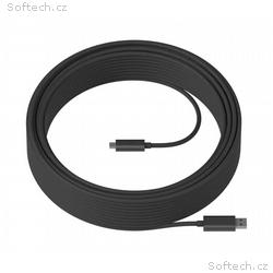 LOGITECH STRONG USB CABLE 10M, USB A TO USB C