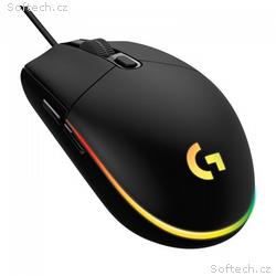 Logitech G102 Gen2, Herní, Optická, 8 000 DPI, Drá