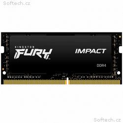 Kingston FURY Impact, SO-DIMM DDR4, 8GB, 3200MHz, 