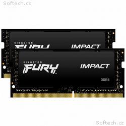 Kingston FURY Impact, SO-DIMM DDR4, 32GB, 3200MHz,