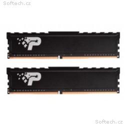 Patriot, DDR4, 32GB, 2666MHz, CL19, 2x16GB, Black