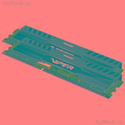 Patriot Viper 3, DDR3, 16GB, 1600MHz, CL10, 2x8GB,