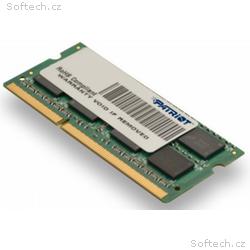 Patriot, SO-DIMM DDR3, 4GB, 1600MHz, CL11, 1x4GB
