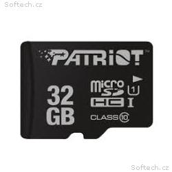 Patriot, micro SDHC, 32GB, 80MBps, UHS-I U1, Class