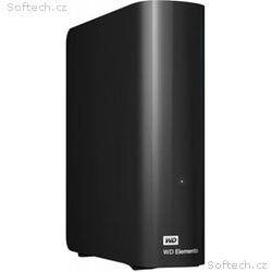 WD Elements Desktop, 6TB, HDD, Externí, 3.5", 5400