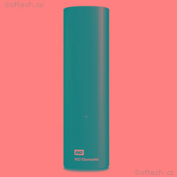 WD Elements Desktop, 16TB, HDD, Externí, 3.5", Čer