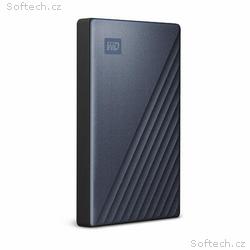 WD My Passport, 2TB, HDD, Externí, 2.5", Modrá, 3R