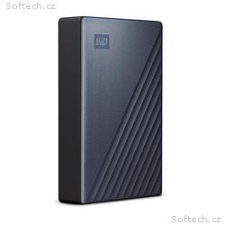 WD My Passport, 4TB, HDD, Externí, 2.5", Modrá, 3R