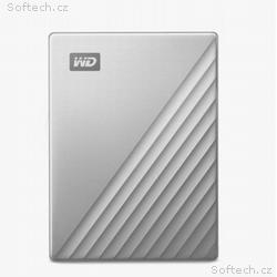 WD My Passport, 5TB, HDD, Externí, 2.5", Stříbrná,