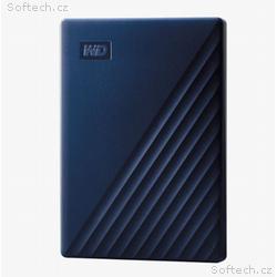 WD My Passport, 2TB, HDD, Externí, 2.5", Modrá, 3R