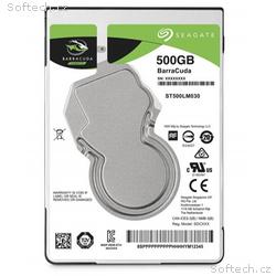 Seagate BarraCuda, 500GB, HDD, 2.5", SATA, 5400 RP