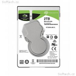 Seagate BarraCuda, 2TB, HDD, 2.5", SATA, 5400 RPM,
