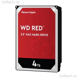 WD Red, 4TB, HDD, 3.5", SATA, 5400 RPM, 3R