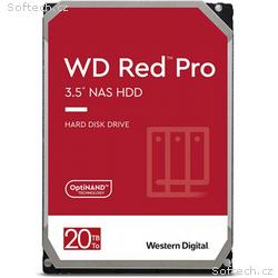 WD Red Pro, 20TB, HDD, 3.5", SATA, 7200 RPM, 5R
