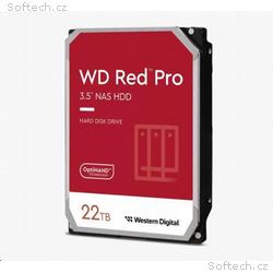 WD Red Pro, 22TB, HDD, 3.5", SATA, 7200 RPM, 5R