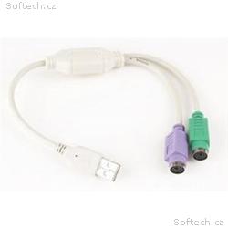 GEMBIRD Kabel adapter USB-2xPS2 30 cm