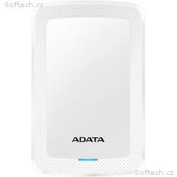 ADATA HV300, 1TB, HDD, Externí, 2.5", Bílá, 3R