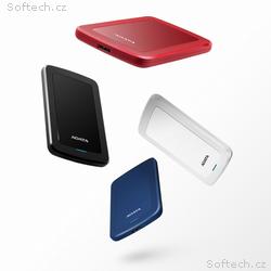 ADATA HV300, 2TB, HDD, Externí, 2.5", Bílá, 3R