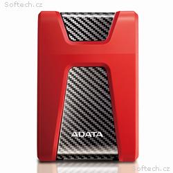 ADATA HD650, 1TB, HDD, Externí, 2.5", Červená, 3R