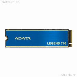 ADATA LEGEND 710, 256GB, SSD, M.2 NVMe, Modrá, 3R