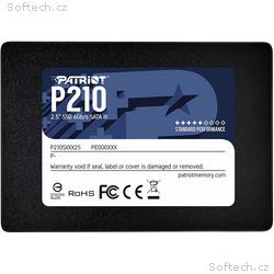 PATRIOT P210, 1TB, SSD, 2.5", SATA, 3R
