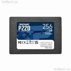 PATRIOT P220, 256GB, SSD, 2.5", SATA, 3R