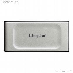 Kingston XS2000, 4TB, SSD, Externí, Stříbrná, 3R