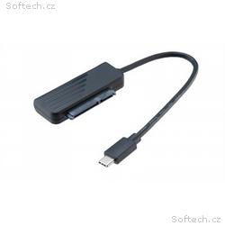 AKASA USB type-C adaptér pro 2,5" HDD a SSD 20 cm