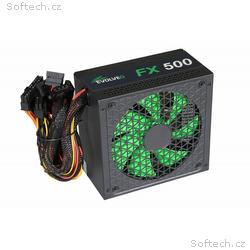 EVOLVEO FX 500, 500W, ATX, 80PLUS 230V EU, Bulk