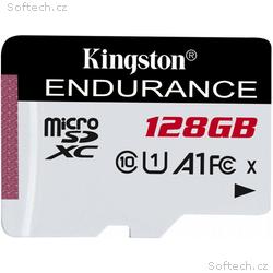 Kingston Endurance, micro SDXC, 128GB, UHS-I U1, C