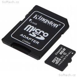 Kingston Industrial, micro SDHC, 8GB, UHS-I U3, Cl