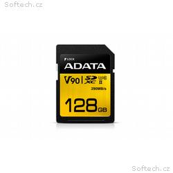 Adata, SDXC, 128GB, UHS-II U3, Class 10